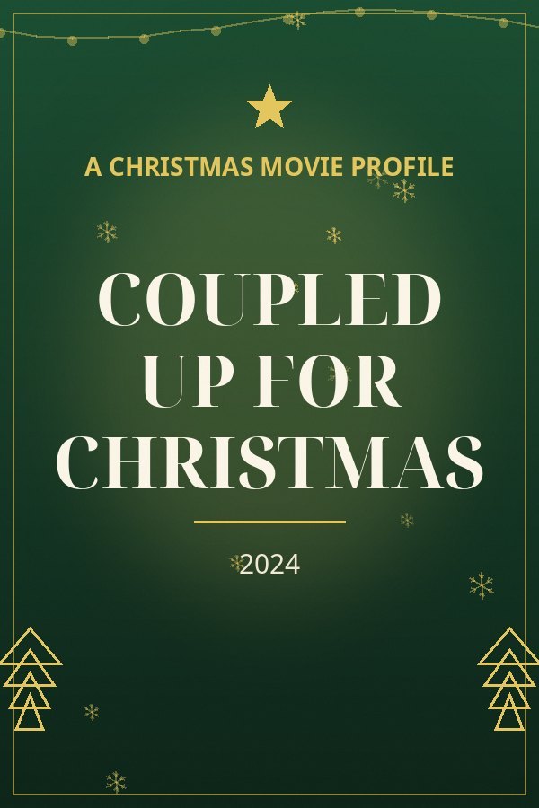 Coupled Up for Christmas — designed title card art