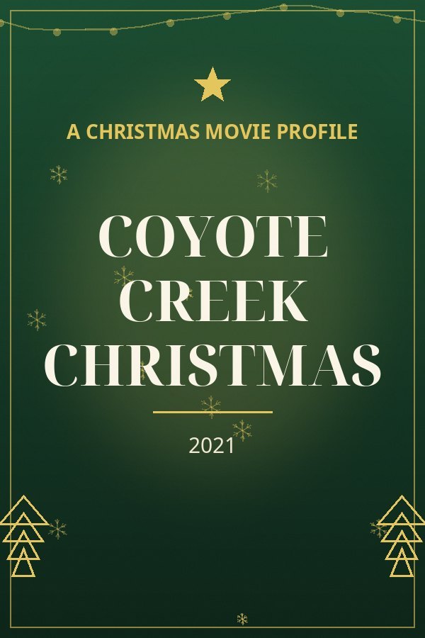 Coyote Creek Christmas — designed title card art