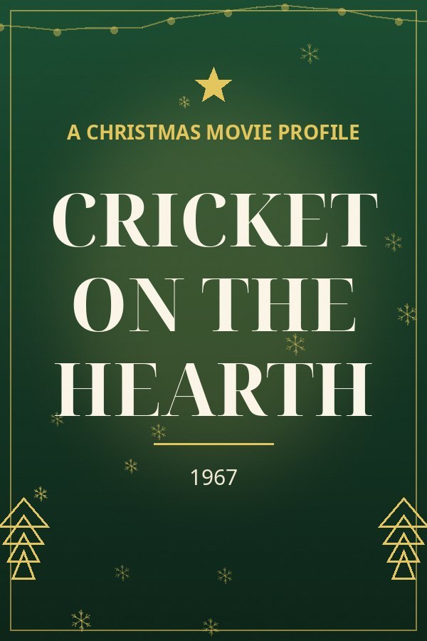 Cricket on the Hearth — designed title card art