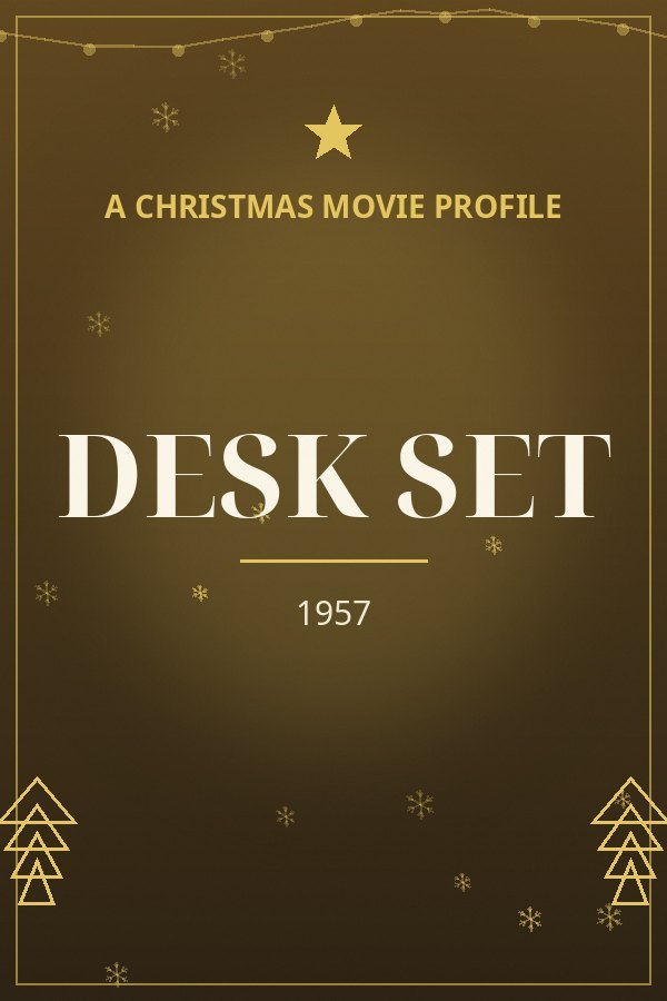 Desk Set — designed title card art