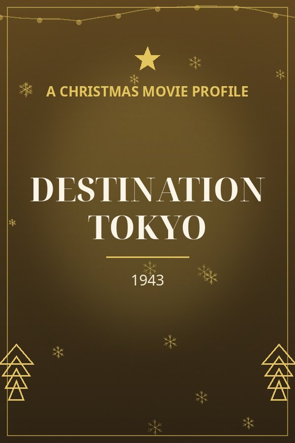 Destination Tokyo — designed title card art