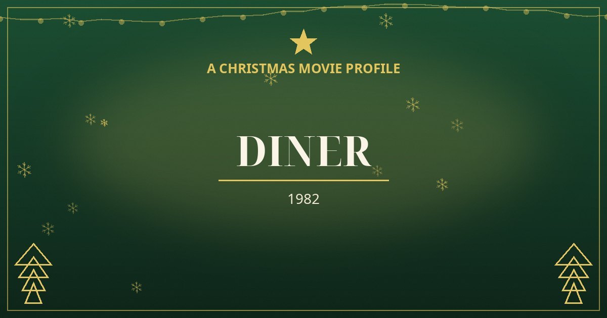 Diner — original designed title card art