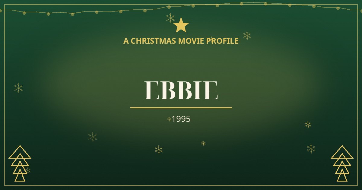 Ebbie — original designed title card art