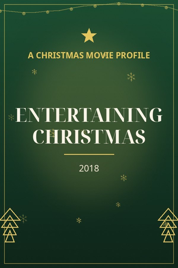 Entertaining Christmas — designed title card art