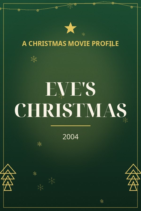 Eve's Christmas — designed title card art