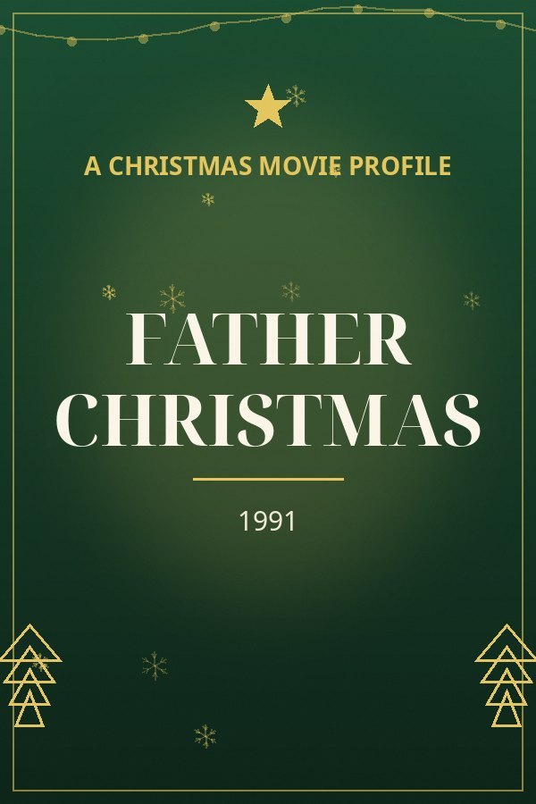 Father Christmas — designed title card art