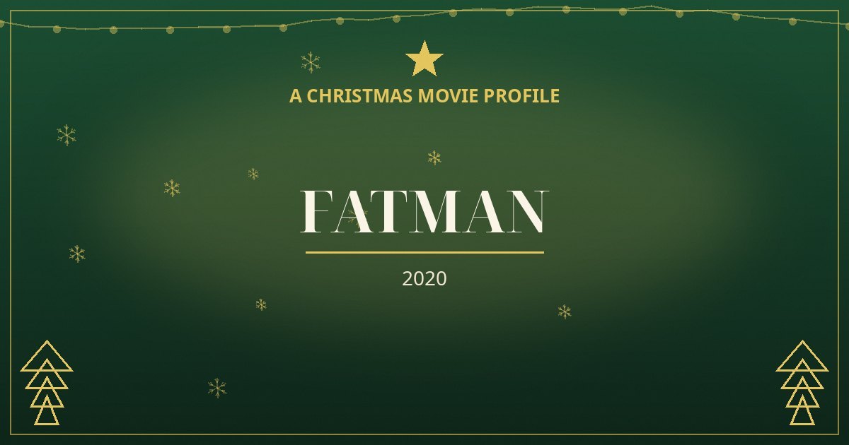 Fatman — original designed title card art