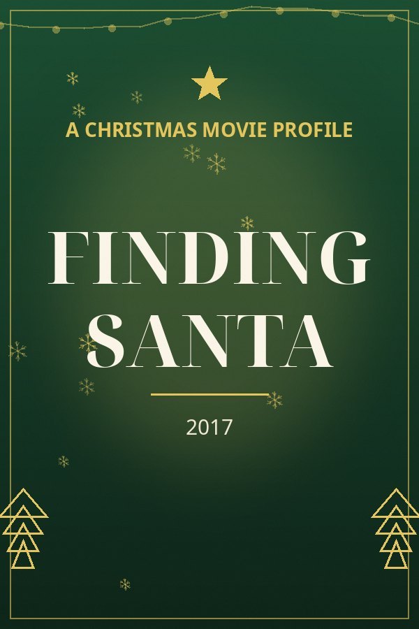 Finding Santa — designed title card art