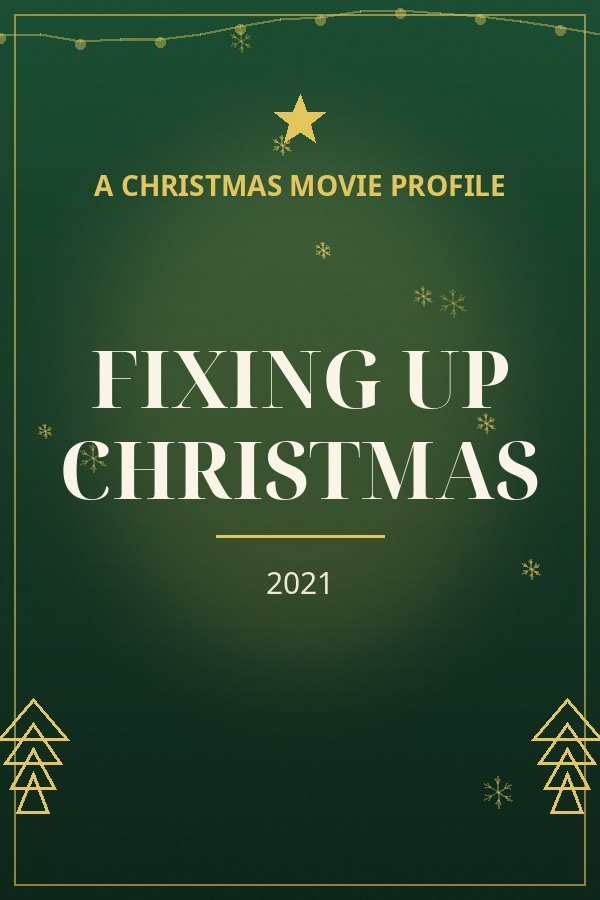 Fixing Up Christmas — designed title card art