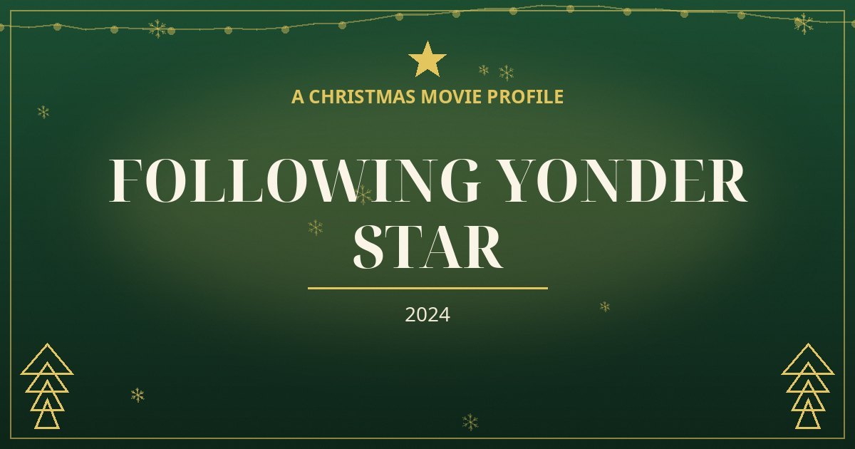 Following Yonder Star — original designed title card art