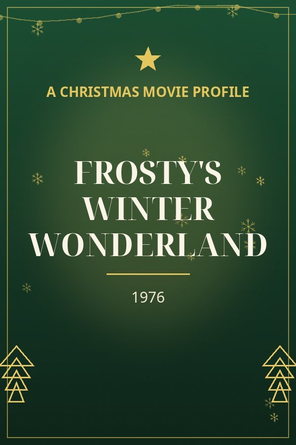 Frosty's Winter Wonderland — designed title card art