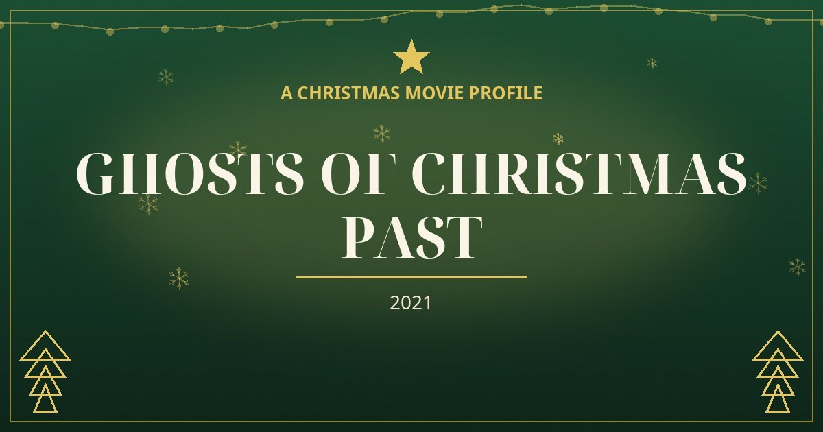 Ghosts of Christmas Past — original designed title card art