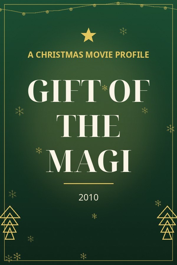 Gift of the Magi — designed title card art