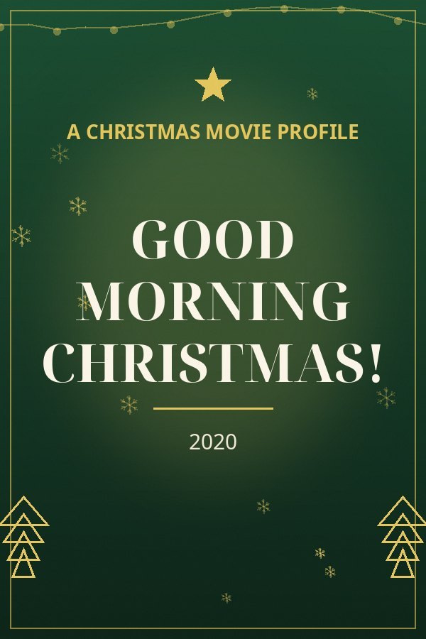 Good Morning Christmas! — designed title card art