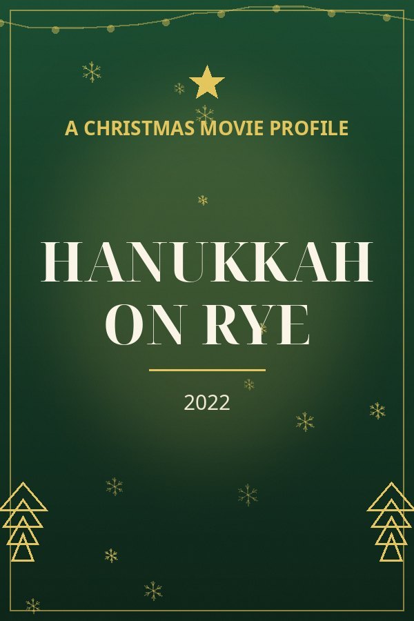 Hanukkah on Rye — designed title card art