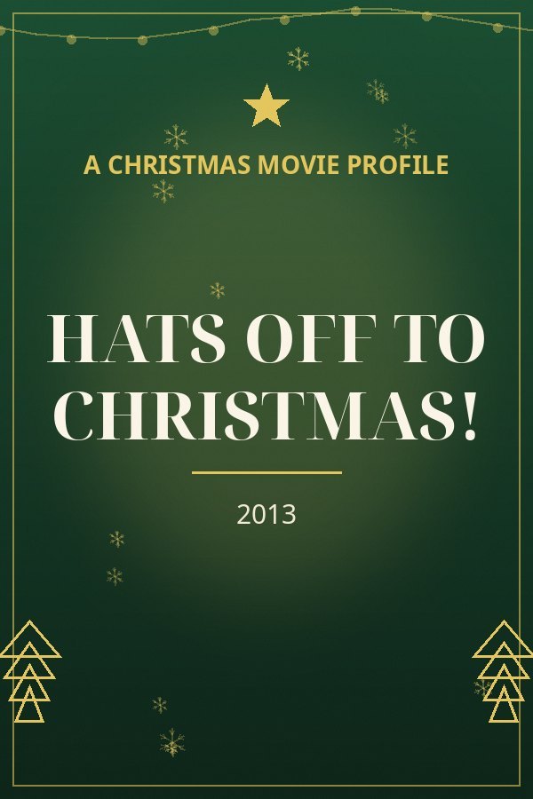 Hats Off to Christmas! — designed title card art
