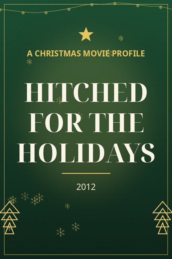 Hitched for the Holidays — designed title card art
