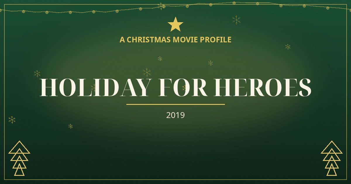 Holiday for Heroes — original designed title card art