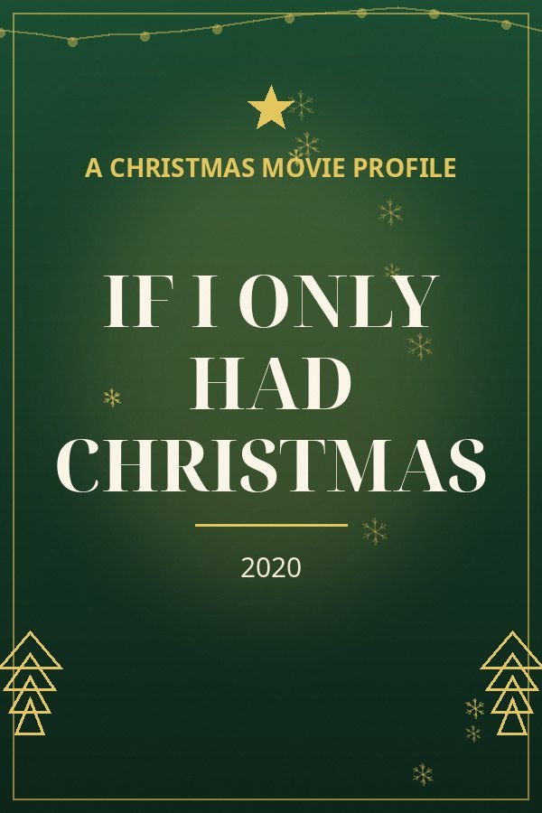 If I Only Had Christmas — designed title card art