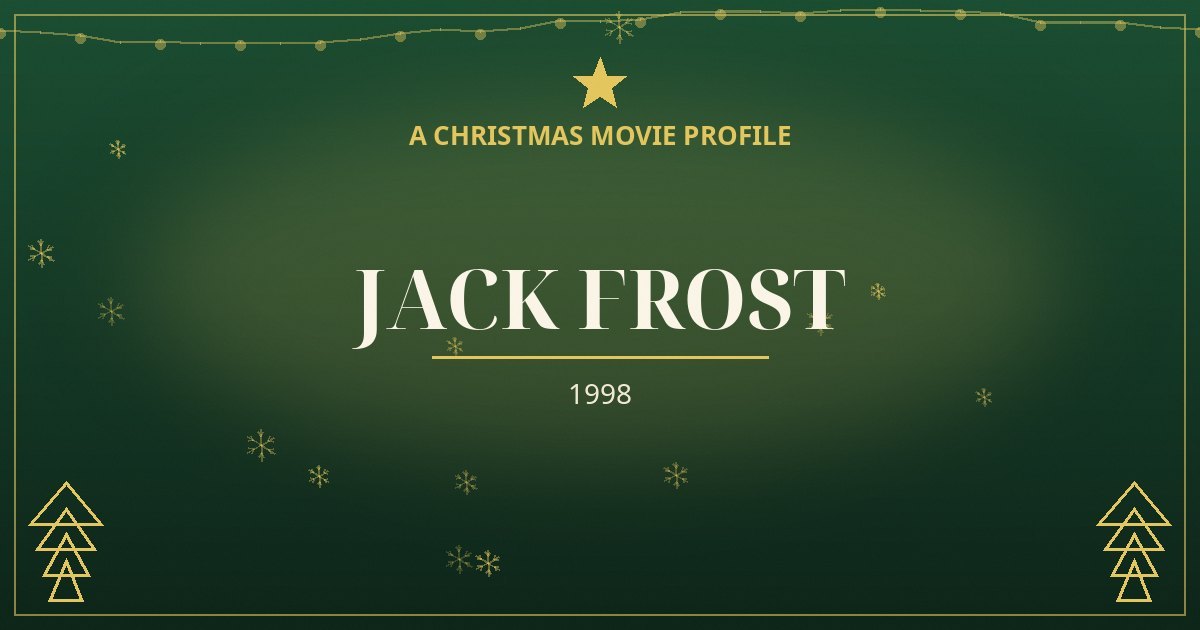 Jack Frost — original designed title card art