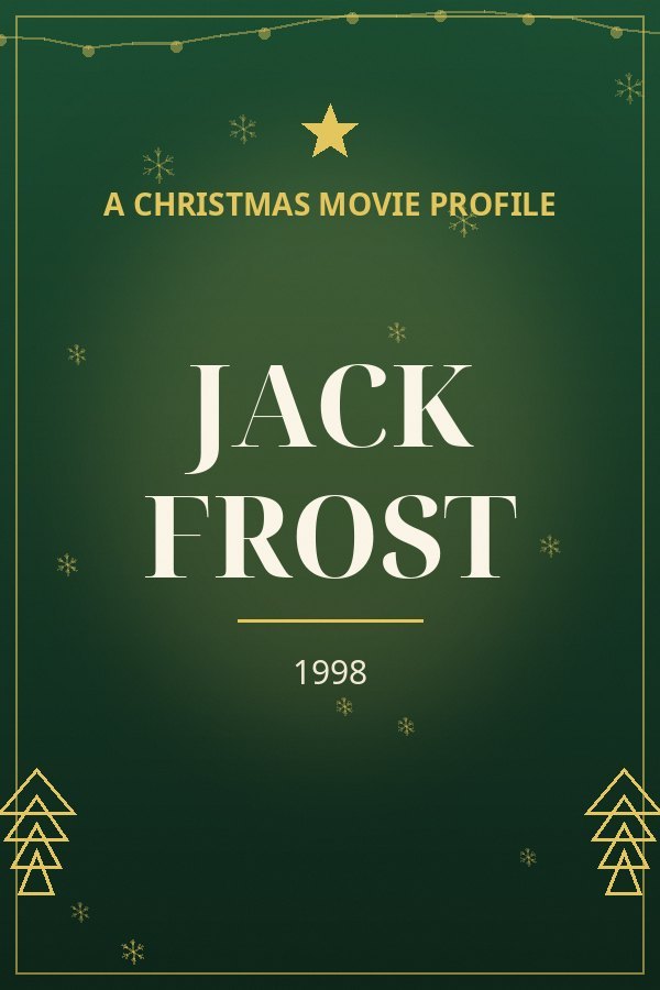 Jack Frost — designed title card art