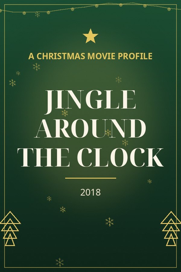 Jingle Around the Clock — designed title card art