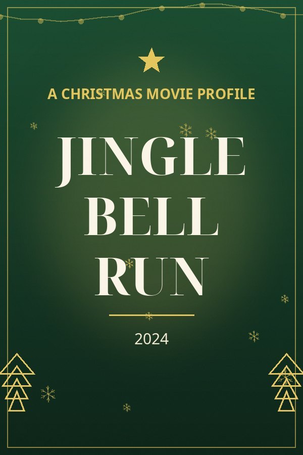 Jingle Bell Run — designed title card art