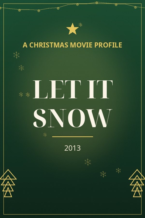 Let It Snow — designed title card art