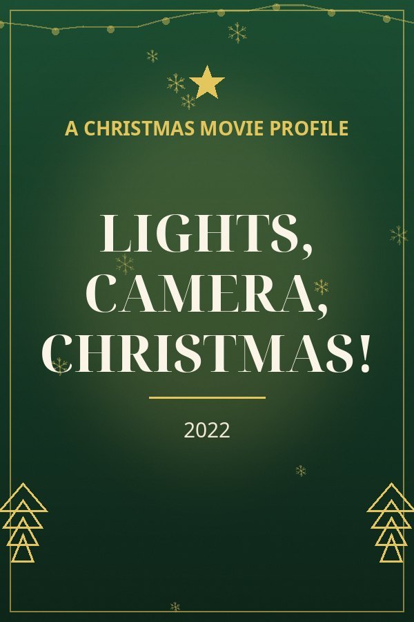 Lights, Camera, Christmas! — designed title card art