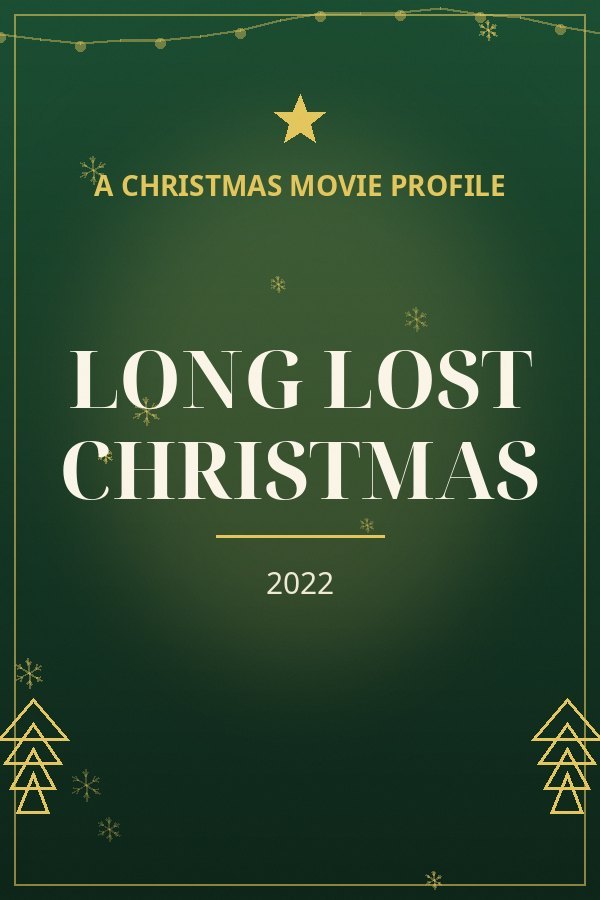 Long Lost Christmas — designed title card art