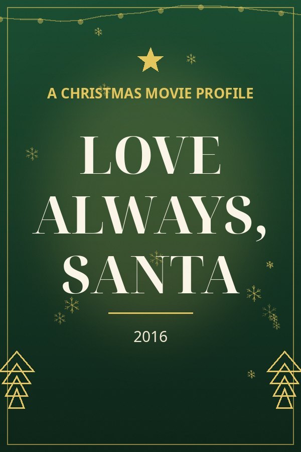 Love Always, Santa — designed title card art