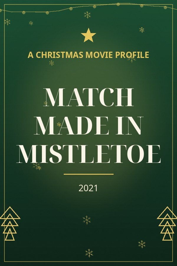 Match Made in Mistletoe — designed title card art