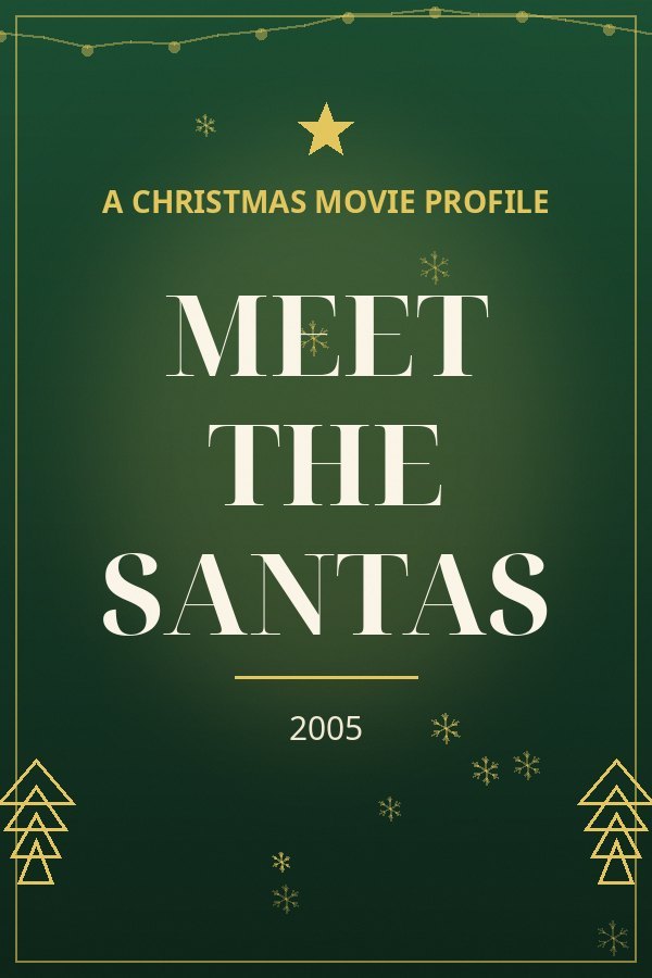 Meet the Santas — designed title card art
