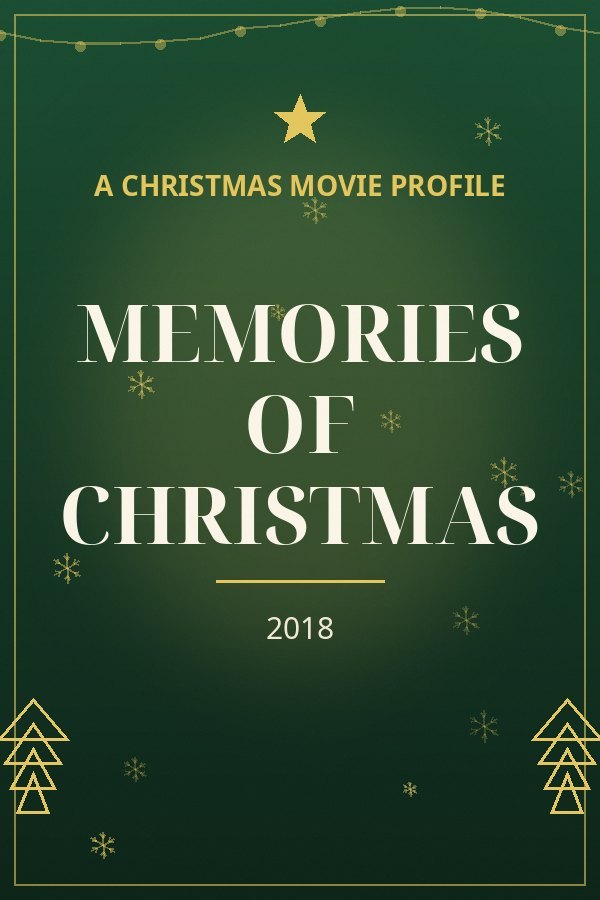 Memories of Christmas — designed title card art
