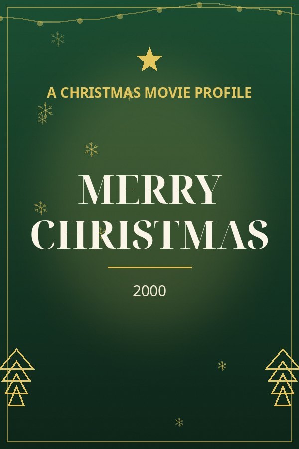 Merry Christmas — designed title card art