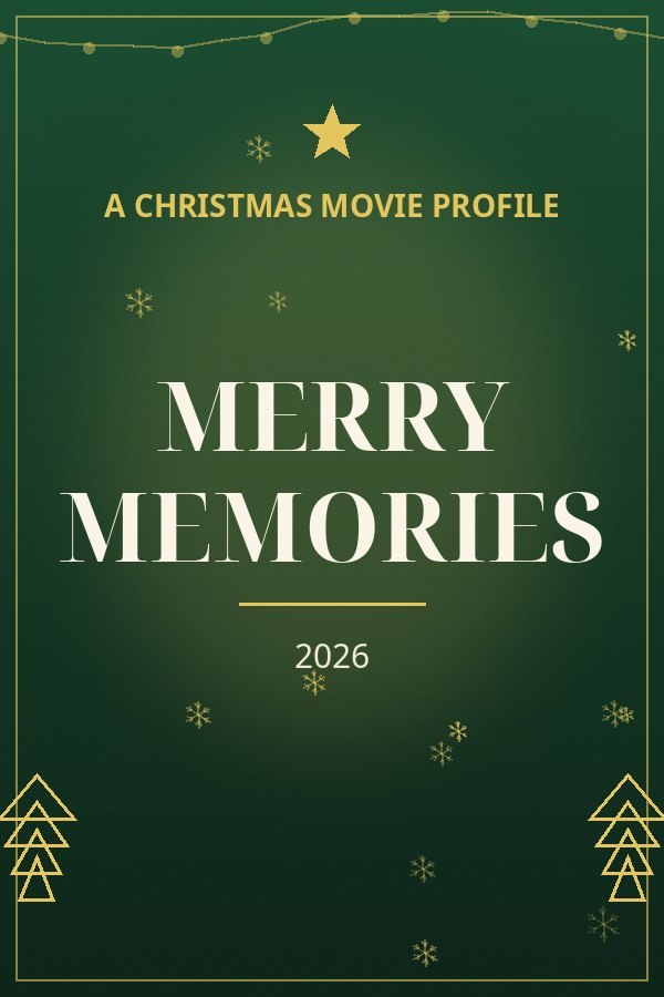 Merry Memories — designed title card art