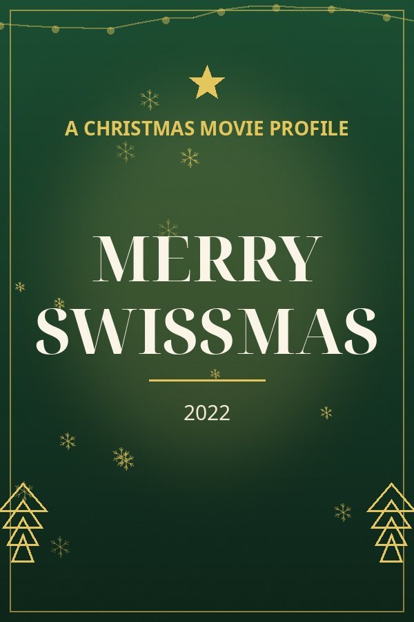 Merry Swissmas — designed title card art