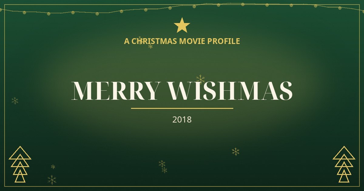 Merry Wishmas — original designed title card art