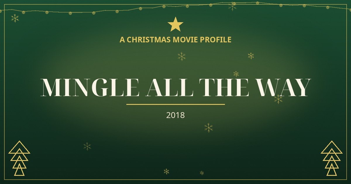 Mingle All the Way — original designed title card art
