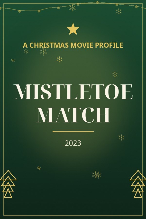 Mistletoe Match — designed title card art