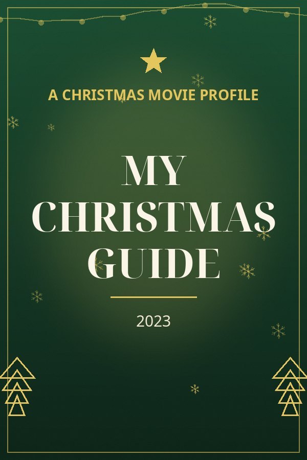 My Christmas Guide — designed title card art