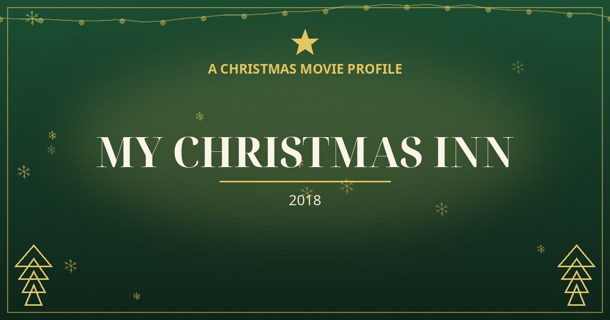My Christmas Inn — original designed title card art