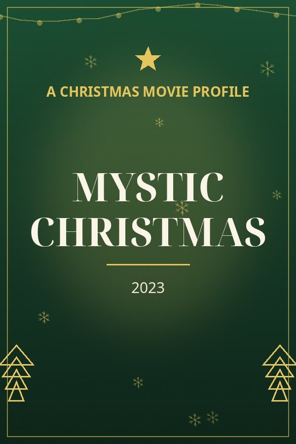 Mystic Christmas — designed title card art