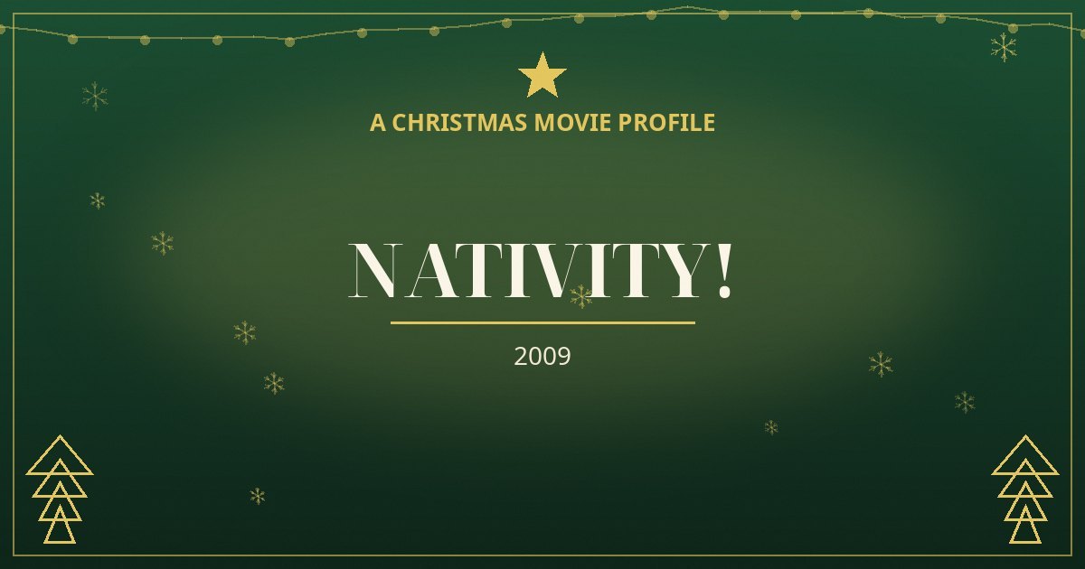 Nativity! — original designed title card art