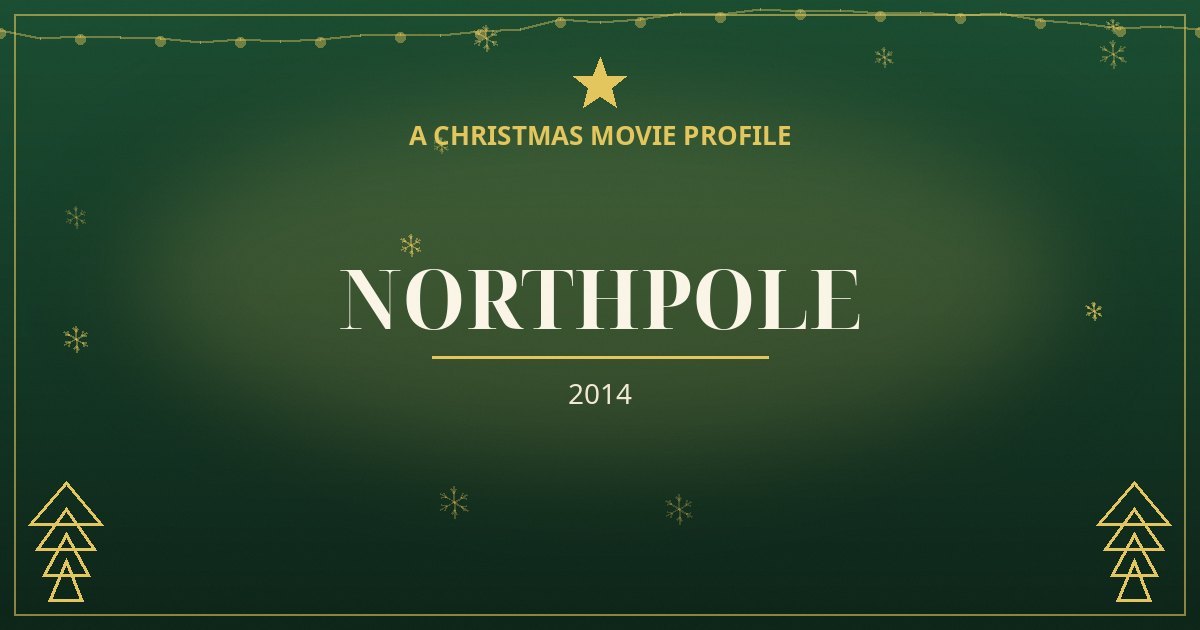 Northpole — original designed title card art