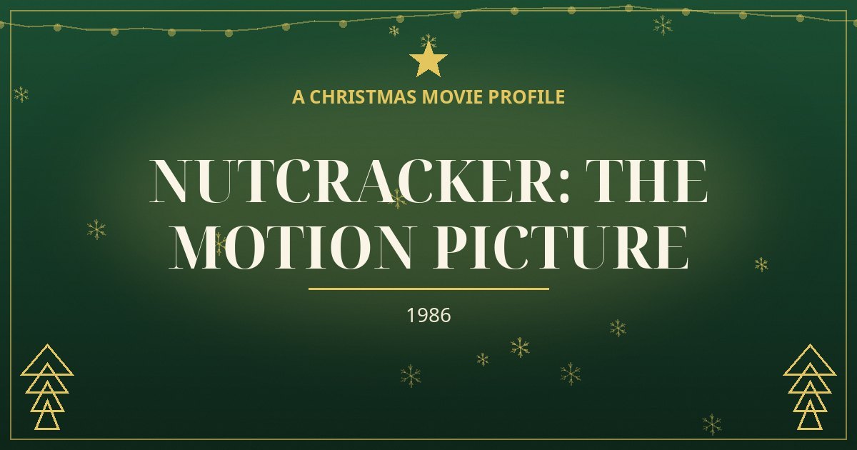 Nutcracker: The Motion Picture — original designed title card art