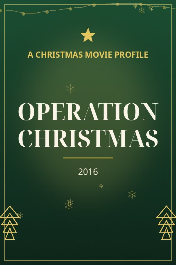 Operation Christmas — designed title card art