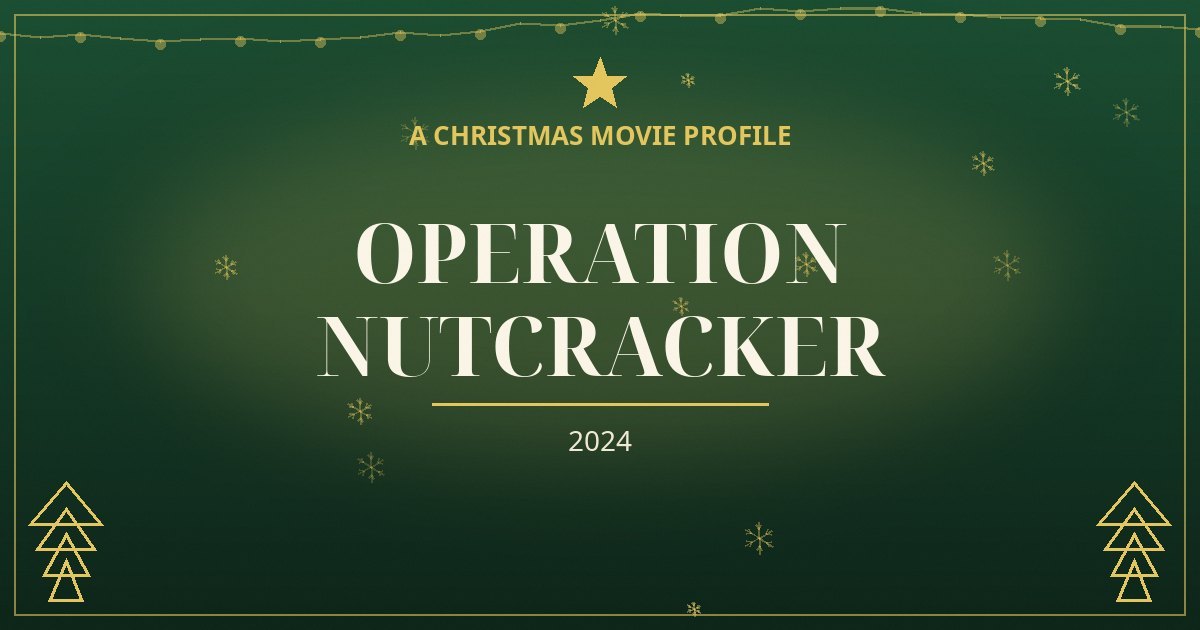 Operation Nutcracker — original designed title card art
