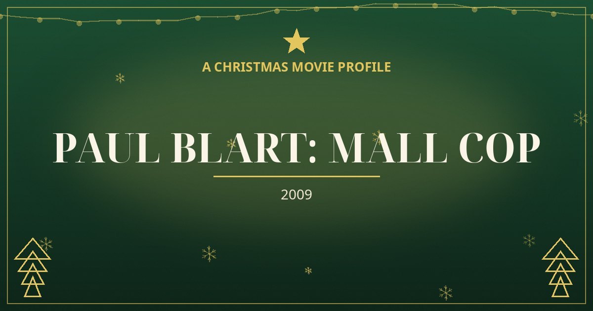 Paul Blart: Mall Cop — original designed title card art