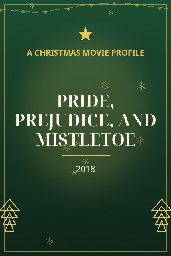 Pride, Prejudice, and Mistletoe — designed title card art
